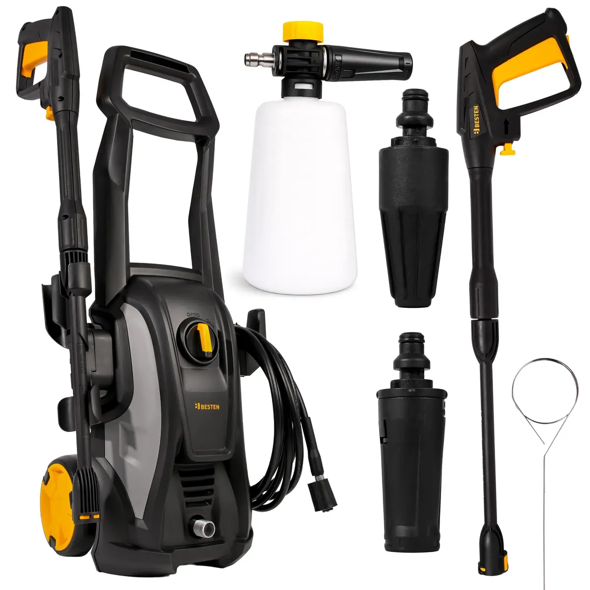 Myjka ciśnieniową BESTEN BE0002914 - jakość wykonania